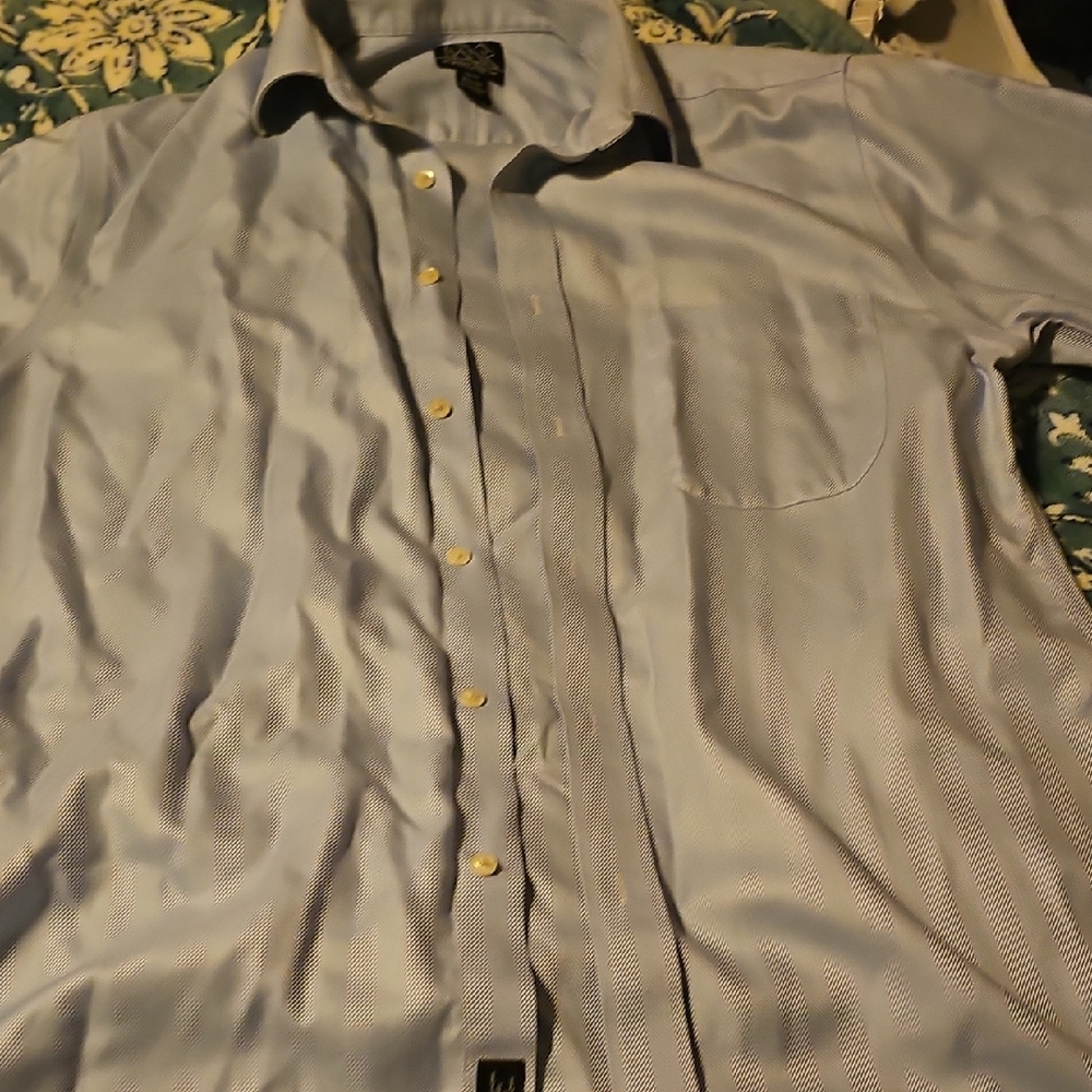 Jos. A. Bank Blue Casual Button Down Shirt